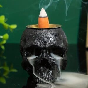 🟪Firm Price🟪Resin Waterfall incense burner + 1 pack back flow incense